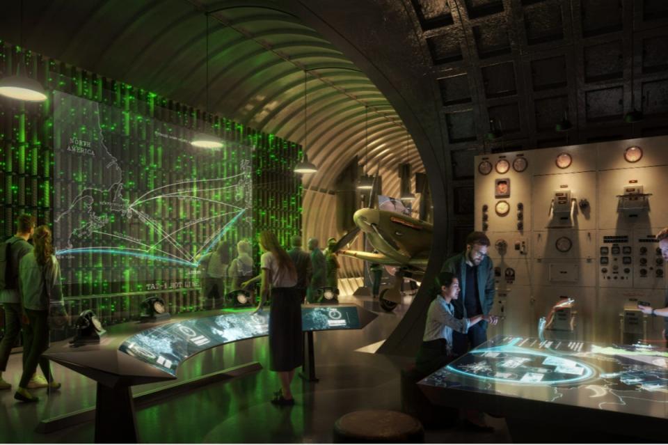 A proposed interactive tourist experience (London Tunnels Ltd)