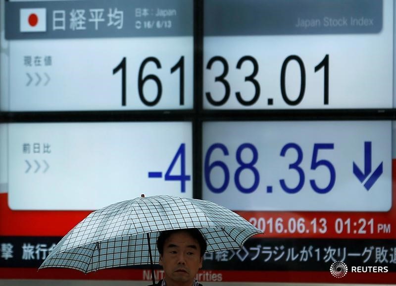 Asian stocks mixed before US payrolls; Nikkei battered by hawkish BOJ