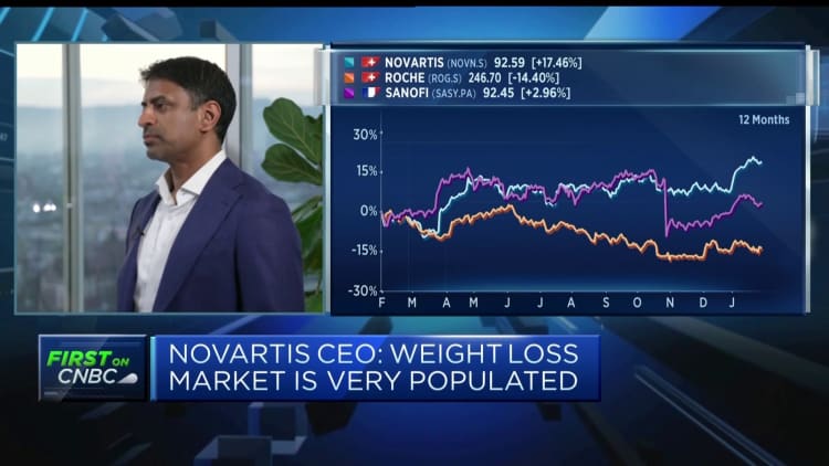 Novartis CEO: Growth drivers performing well, but product exclusivity losses creating headwinds