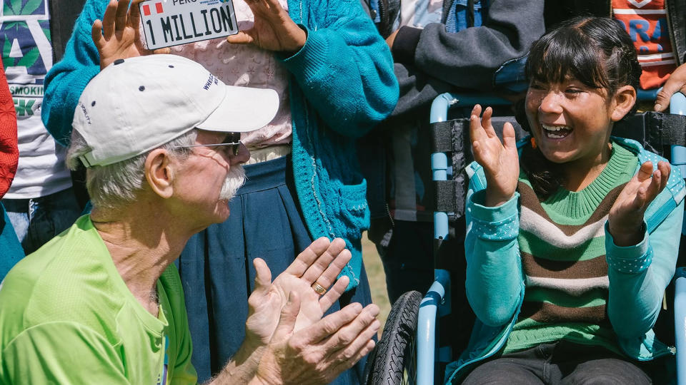 Don Schoendorfer, founder, Free Wheelchair Mission (Photo courtesy of AARP)