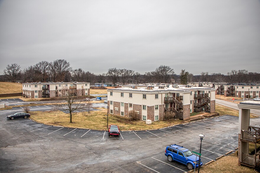 The Pleasant View Gardens apartment complex is the site of mass evictions, vacant apartments, and dilapidated infrastructure despite its owner receiving millions of federal dollars in COVID-19 relief funds. Residents at the apartments deal with bugs, stagnant water, and black mold.