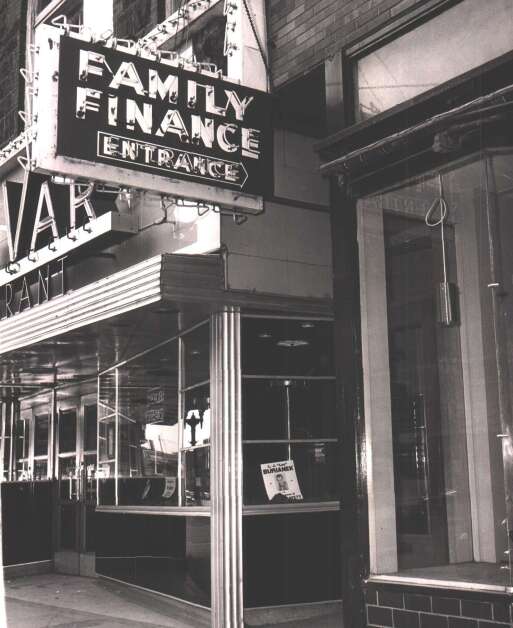  The Family Finance Corporation was located at 312 Second Ave. SE in downtown Cedar Rapids. Its now a parking garage. (The Gazette)