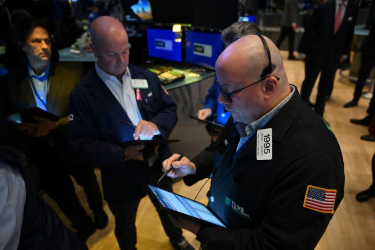 The S&P 500 finished above 5,000 points for the first time as US stocks continue to scale new records (ANGELA WEISS)