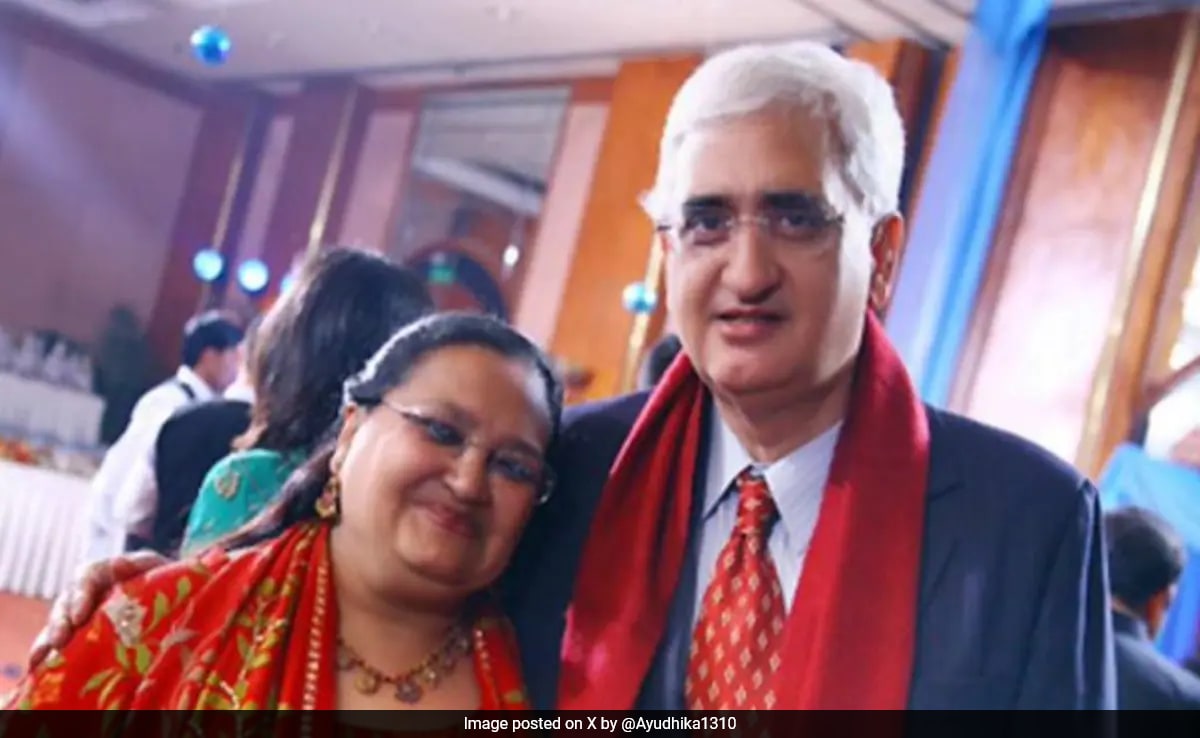 Congress's Salman Khurshid's Wife Faces Arrest Warrant Over Funds Misuse