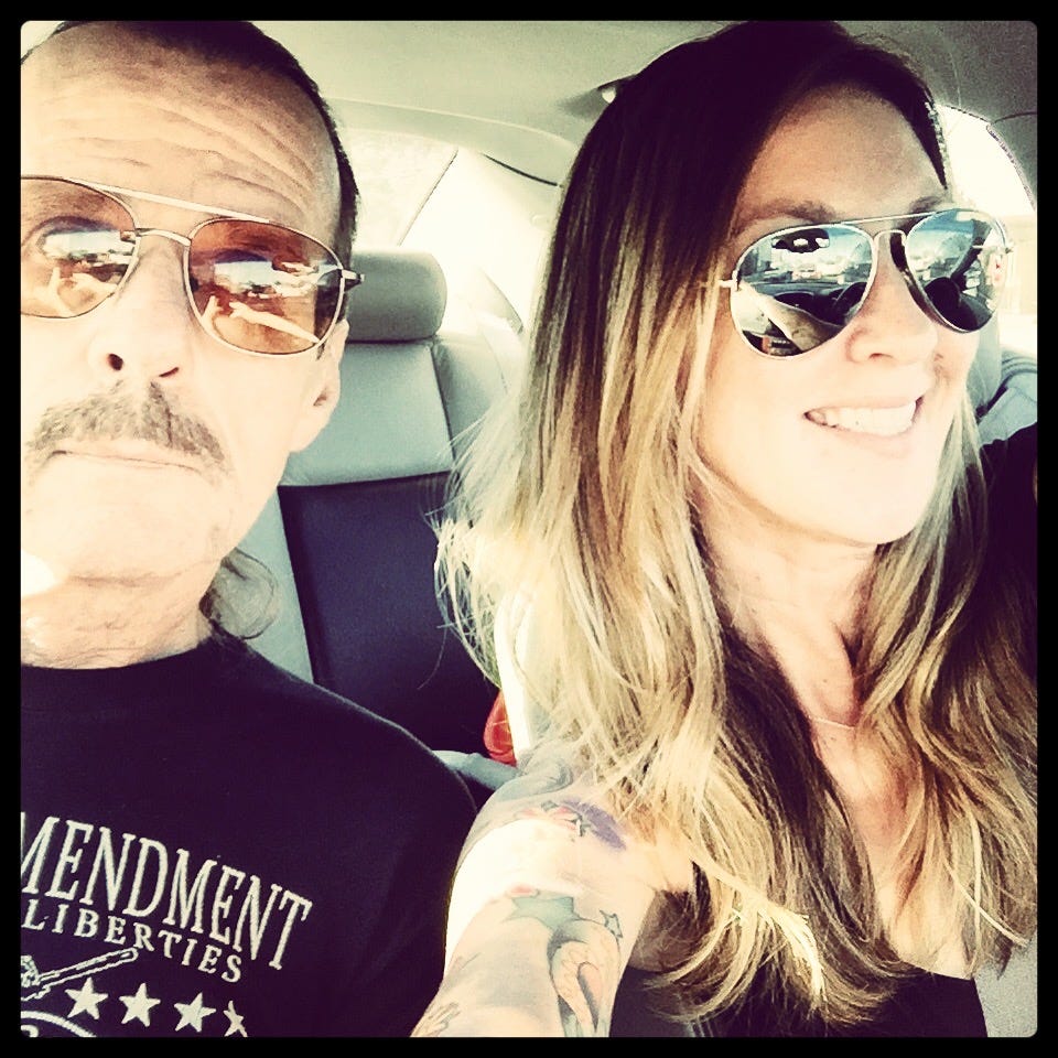 Melisa Gotto, right, said she was not prepared to handle financial for her dad, Dave Gotto, right, left after his death. Having the uncomfortable conversation about his finances and wishes would have helped, she said,