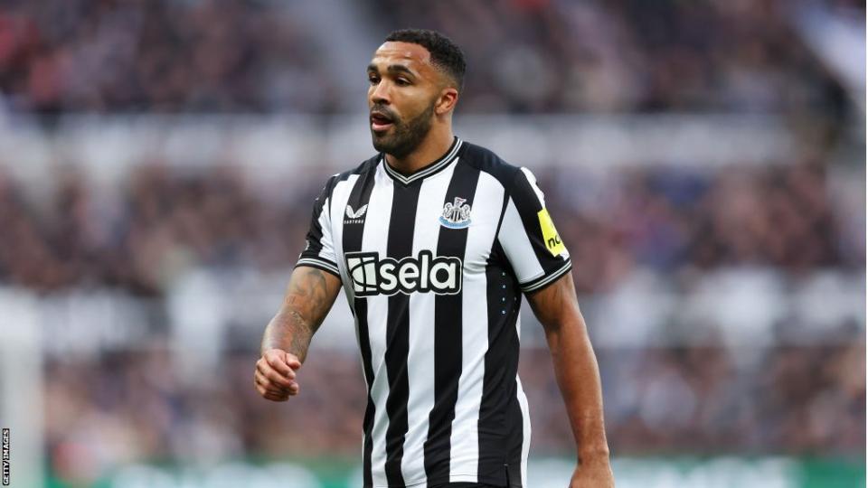 Newcastle striker Callum Wilson