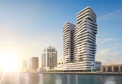 Dar Global's DG1 Tower in Dubai. Photo: Dar Global