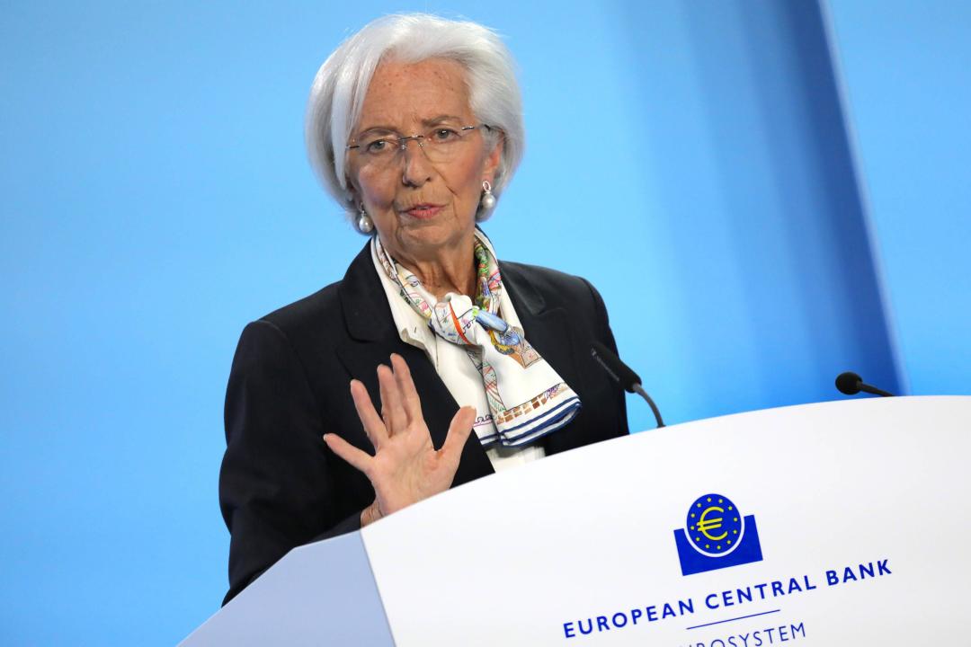 07.03.2024, Frankfurt, DEU Pressekonferenz der Europaeischen Zentralbank, ECB, Christine Lagarde, Praesidentin der Europaeischen Zentralbank . *** 07 03 2024, Frankfurt, DEU Press conference of the European Central Bank, ECB, Christine Lagarde, President of the European Central Bank