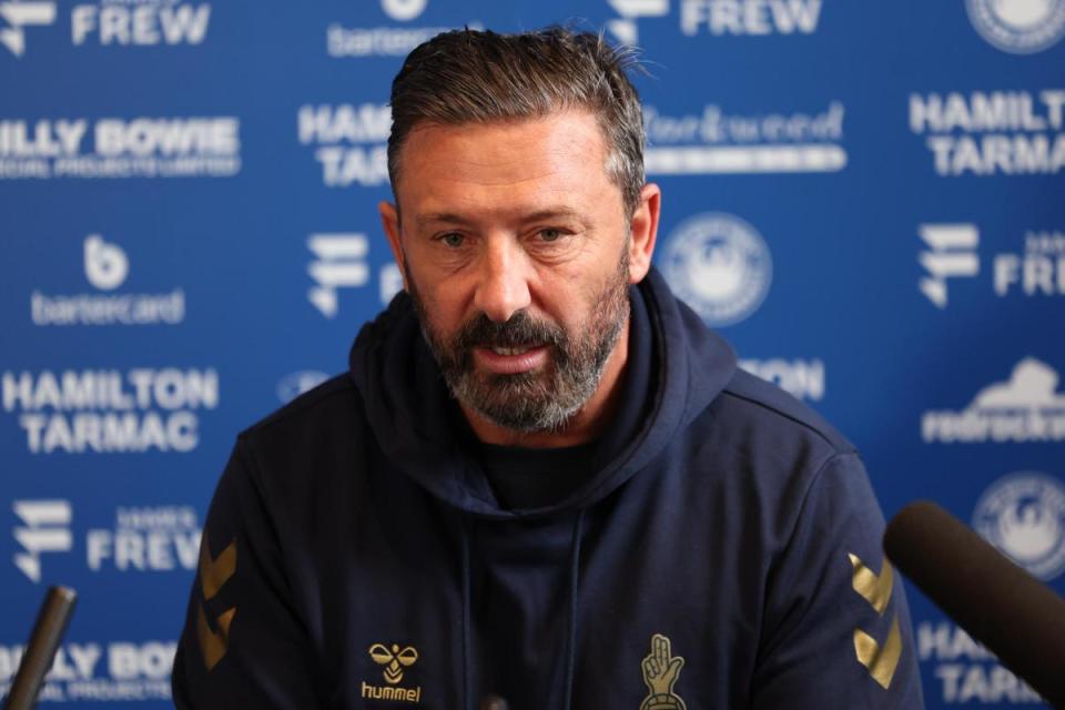 Derek McInnes <i>(Image: SNS)</i>