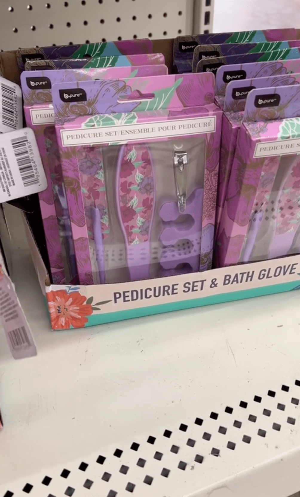 dollar tree pedicure set