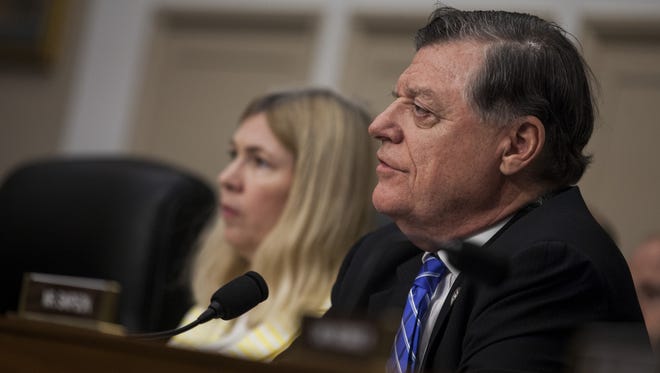 Rep. Tom Cole speaks during a hearing on Capitol Hill on March 29, 2017.