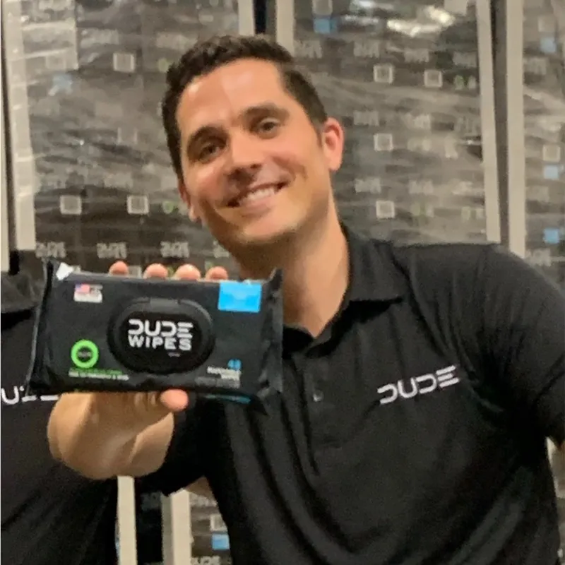 Jeffrey Klimkowski DUDE Wipes