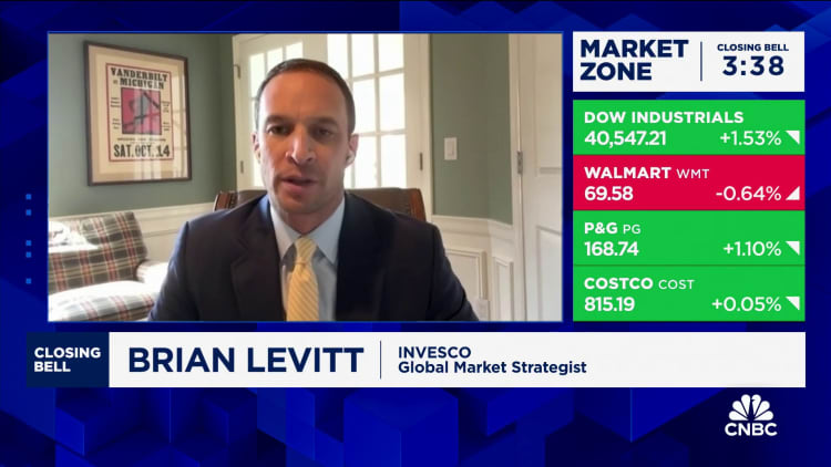 Invesco's Brian Levitt expects a good nominal back drop over the medium-term