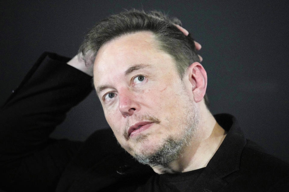 During Tesla's shareholder meeting last month CEO Elon Musk confirmed that near-term demand and sales will still struggle. (AP Photo/Kirsty Wigglesworth, Pool, File)