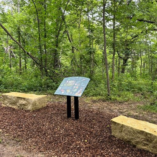 Bird Preserve Interpretive Sign