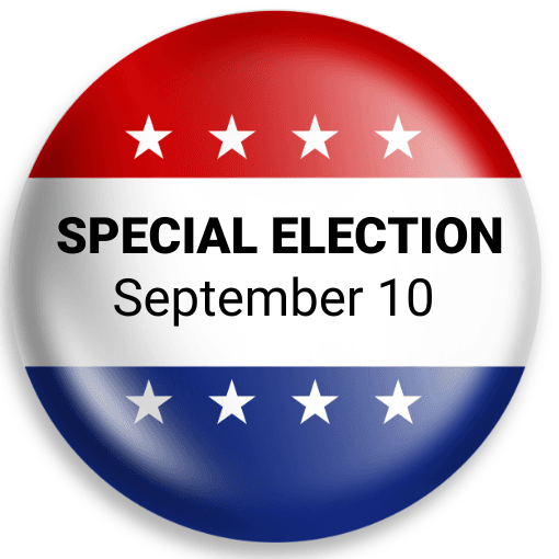 Special Election - September 10