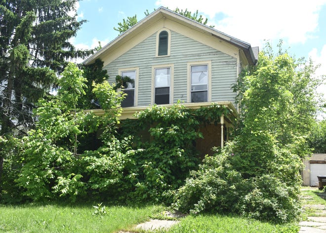 Adrian City officials earlier in May 2024 said this residence at 214 Comstock St., has "fallen into disrepair" and has become a structure unfit for human occupancy. The city's Code Enforcement department ordered its demolition, which was completed by VanErts, LLC, at a cost of $14,800.