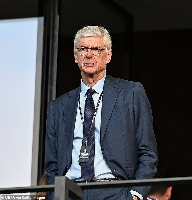 Back in July, Frenchman Wenger was a special guest at the Euro 2024 final in Belin, Germany