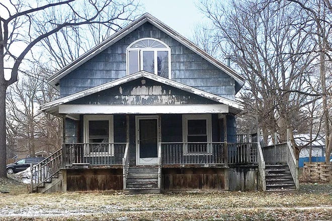 This house at 125 N. McKenzie St. in Adrian was torn down in a blight removal program.