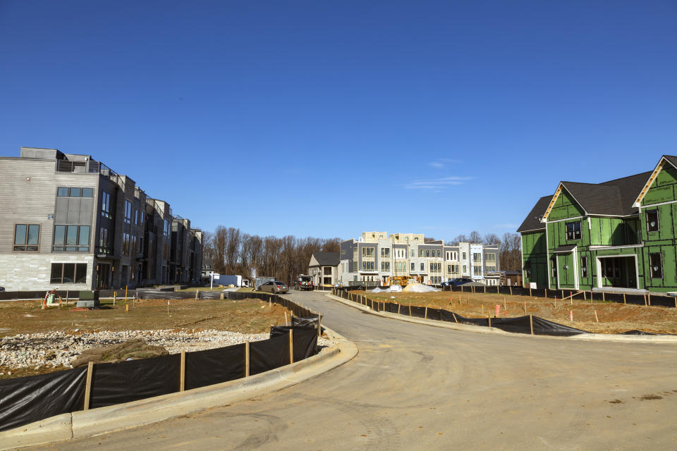  Toll Brothers (TOL) this week posted quarterly orders that fell short of analysts’ expectations as house hunters remain cautious even with mortgage rates lower than a year ago. (Photo by Benjamin C Tankersley/For The Washington Post via Getty Images)