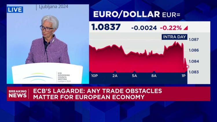 ECB's Lagarde: Clear we have risks on both sides of our forecasts