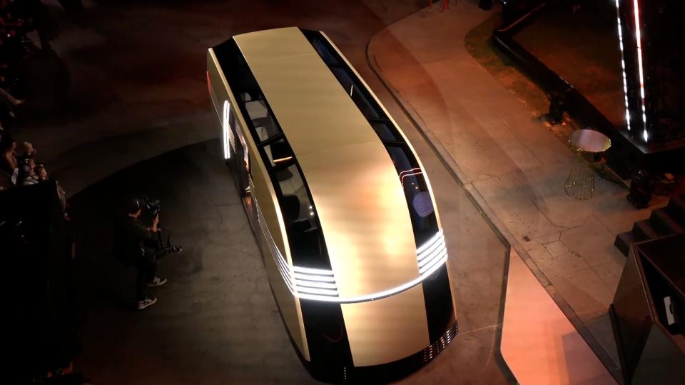 The Tesla Robovan EV (credit: Tesla)