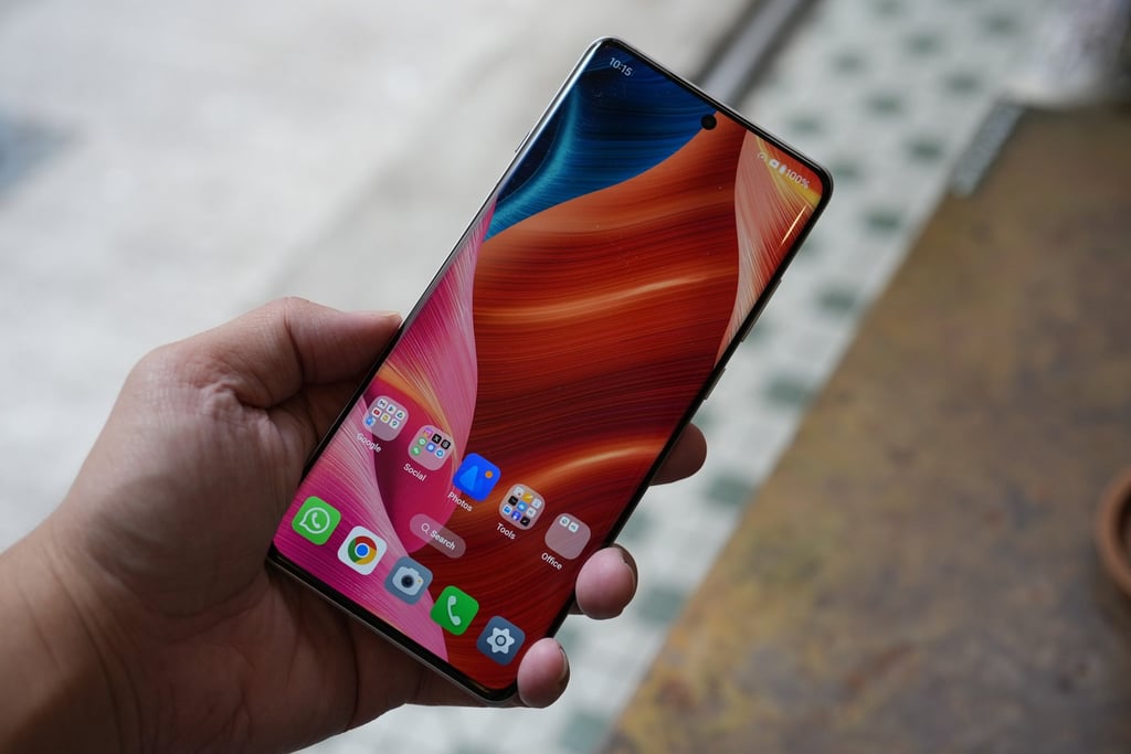 The Oppo Find X Ultra smartphone. Photo: Handout