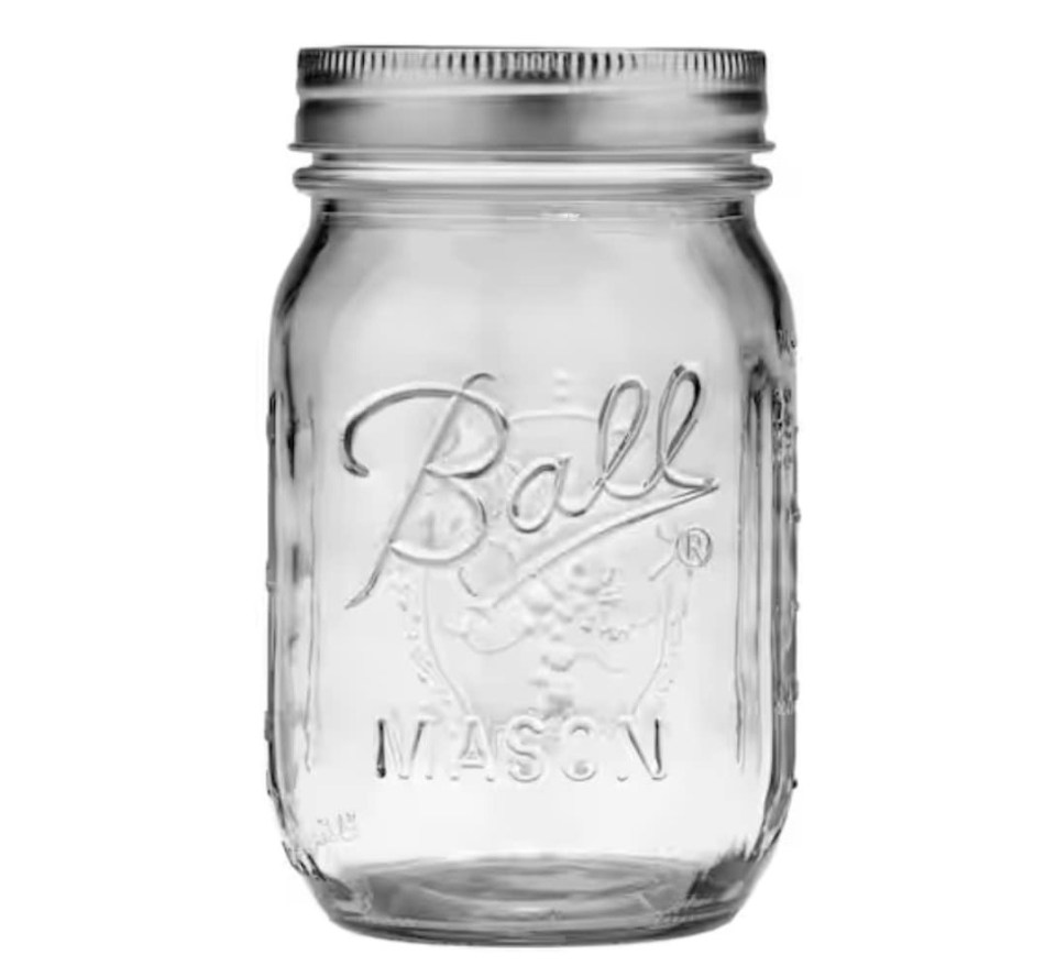 A similar style jar is available from Michaels for $3.99