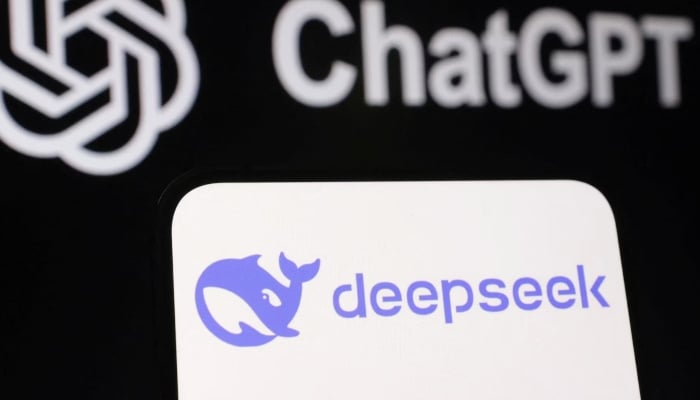 DeepSeek and ChatGPT logos are seen in this illustration taken January 27, 2025. — Reuters