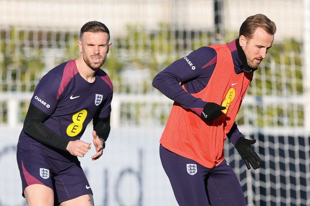 Harry Kane and Jordan Henderson