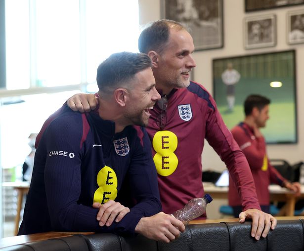 Jordan Henderson and Thomas Tuchel