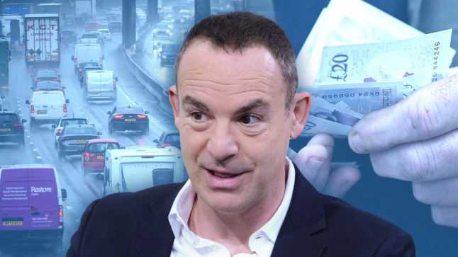 Martin Lewis on car finance background