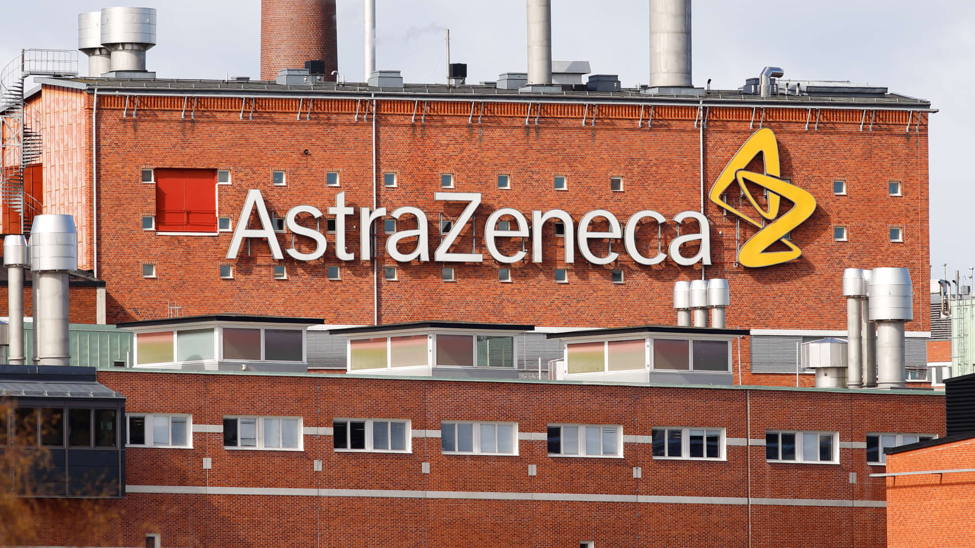 AstraZeneca's production plant in Snackviken, Sweden.