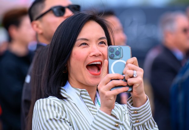 Tina Lee, CEO of T&T Supermarkets attends the groundbreaking for...