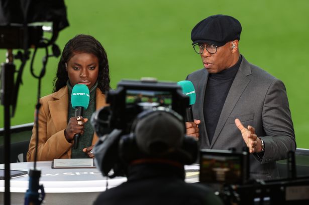 Eni Aluko and Ian Wright