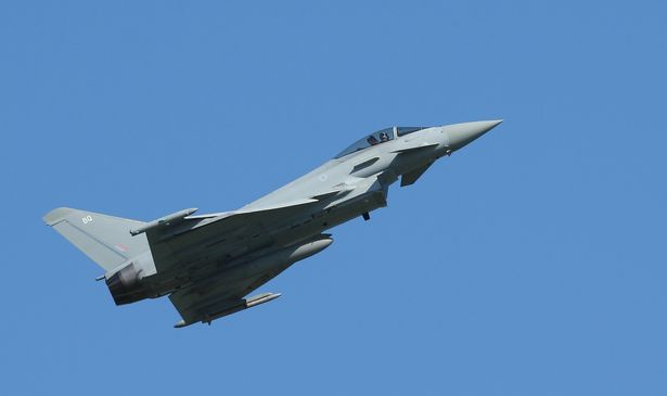 Typhoon regularly wards off prying Russian planes