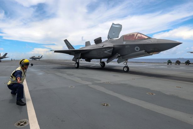 UK's F35B stealth attack bomber