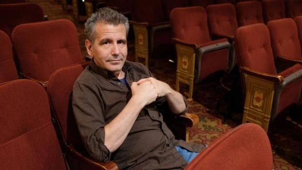 David Cromer at the Barrymore Theatre in Manhattan on June 5, 2018. Cromer is nominated for a Tony Award for directing "The Band's Visit."