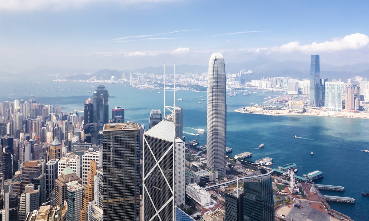 A view of Hong Kong Photo: VCG