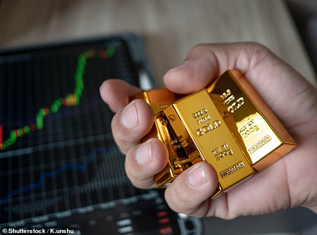 Gold bug: McDermott thinks gold has a role to play in peoples' portfolios. The price of gold has increased 44 per cent over the past year alone