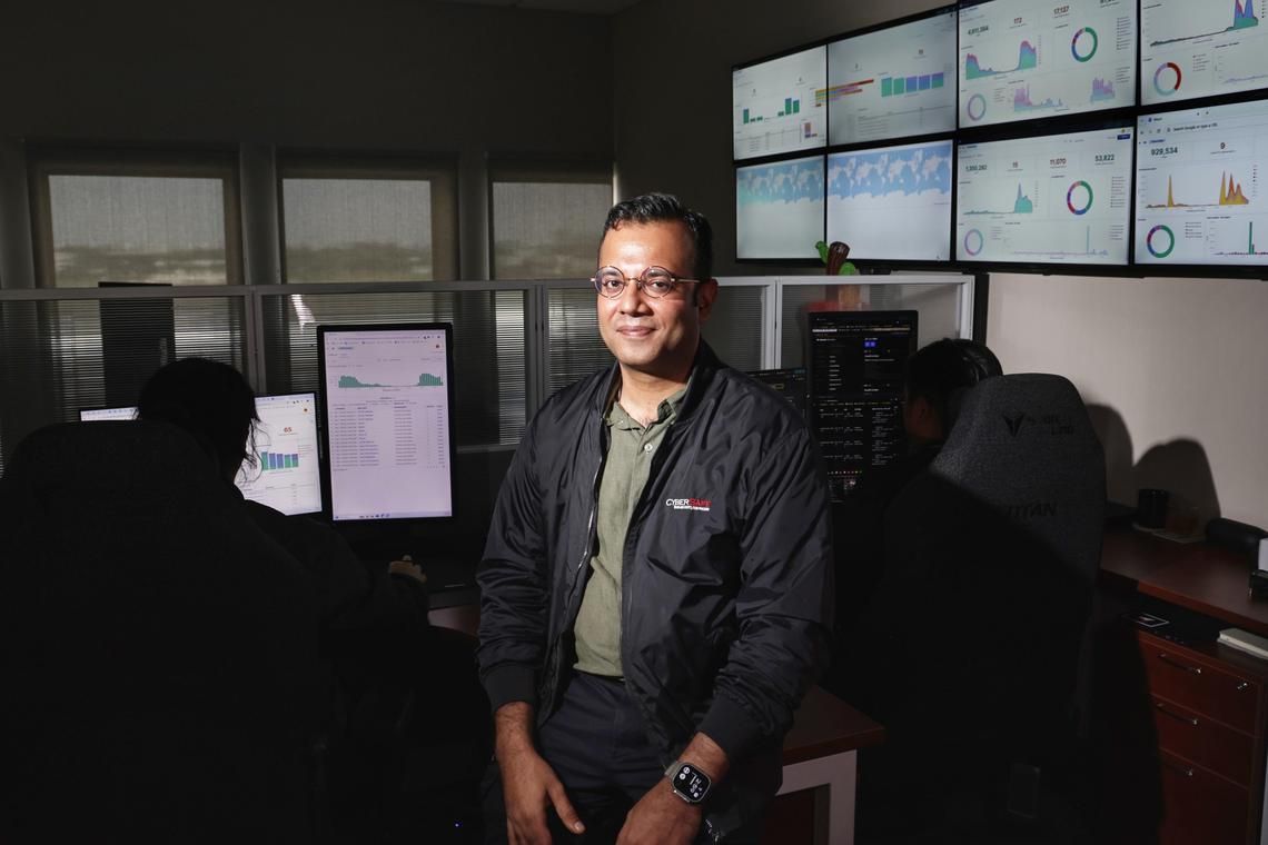 Dave Gurbani, CEO, CyberSafe
kbbrunei
picture of CyberSafe's "maroon room" in Brunei, replicated here in its Singapore office
Cybersecurity firm CyberSafe opened its first augmented-reality security operations control room in
Brunei in March 2025. It took it five months instead of eight, and 60 per cent of what it would have cost to
do so in Singapore.? The firm is one of the latest Singapore companies to consider investing in Brunei, since
the country started on a economic diversification strategy to lessen its reliance on its traditional oil and energy resources.
Close to 10 prospective Singapore investors are currently in various stages of setting up business there, according
to the Brunei Economic Development Board.? About half of them are in primary food production, and the rest
exploring ventures in data centres, ecotourism, and next-generation special economic zones.
690 West Camp Rd, #09-13 JTC Aviation Two, Singapore 797523