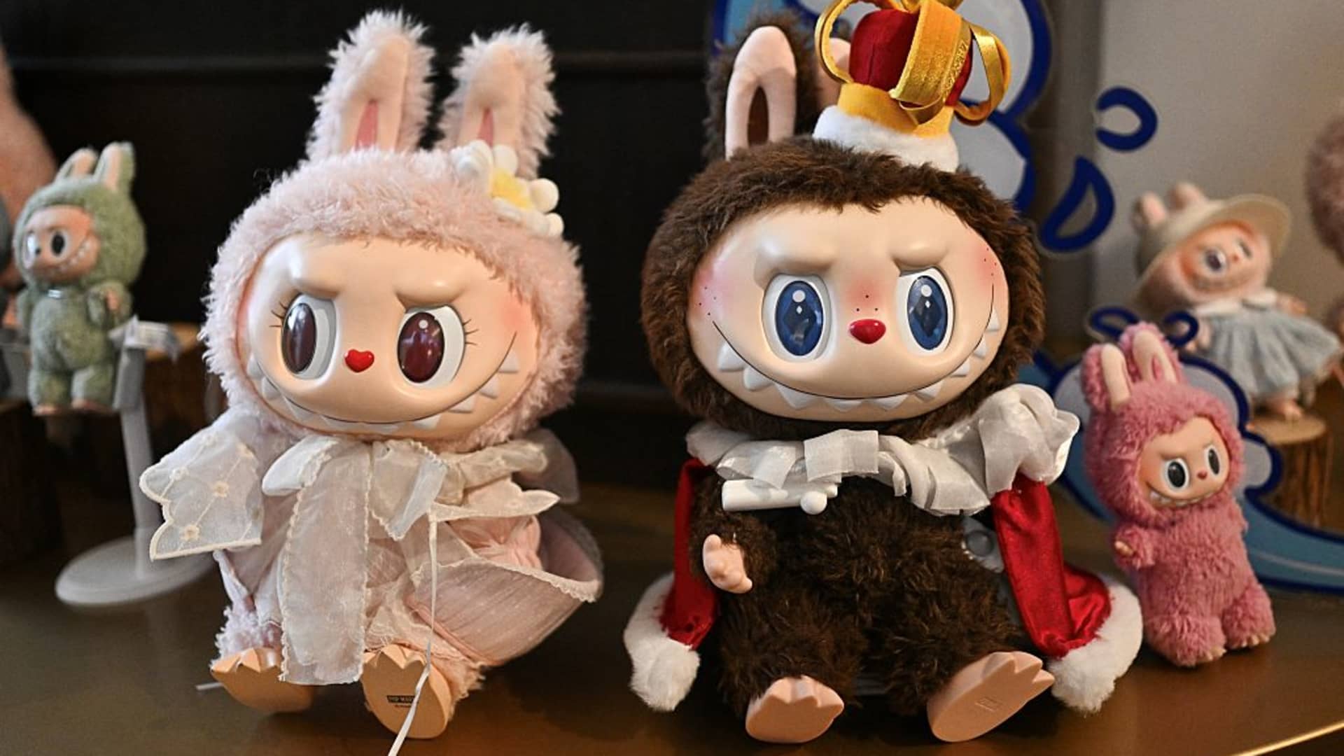 An exhibition room at Pop Mart's theme park, Pop Land, in Beijing, on June 18, 2025.