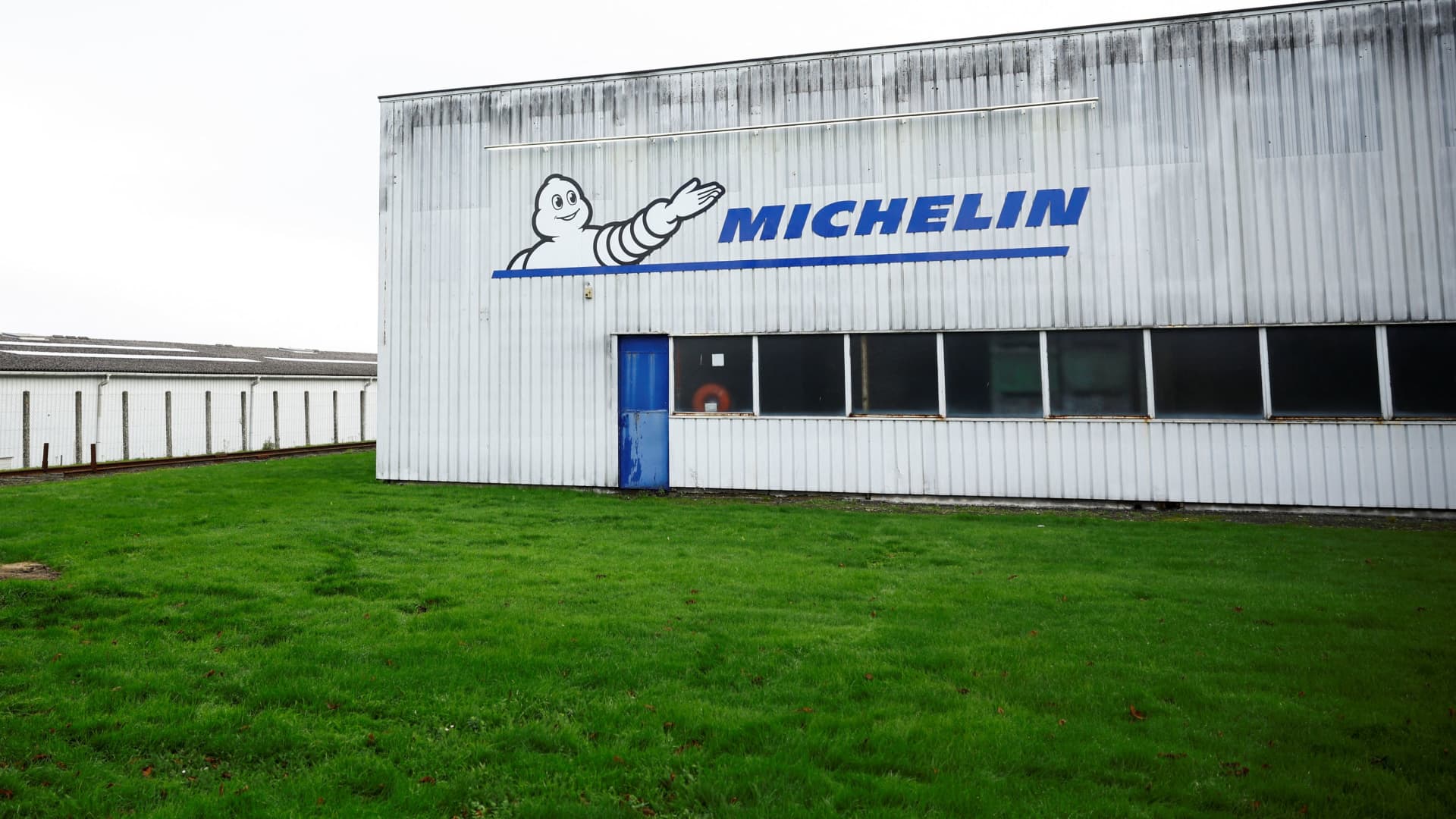 A view of tyre maker Michelin's plant in Cholet, France, November 8, 2024. REUTERS/Stephane Mahe