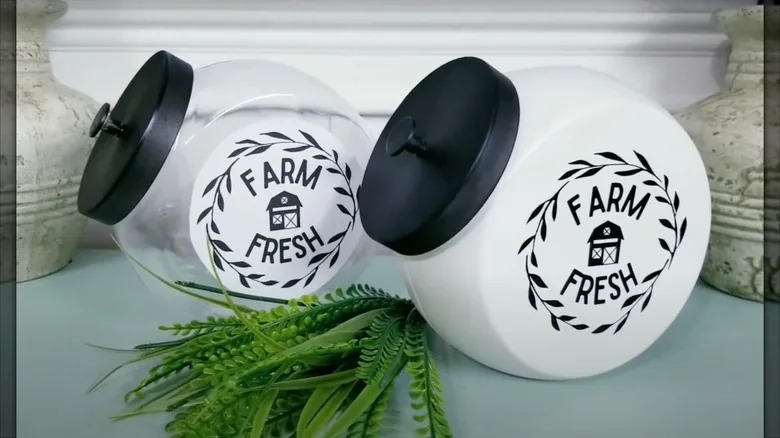 Kitchen storage jars