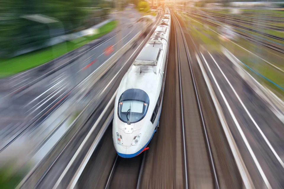 <em>California's high-speed train faces new uncertainty after the Trump administration announced a large federal funding cut.</em>Courtesy aapsky via Adobe Stock