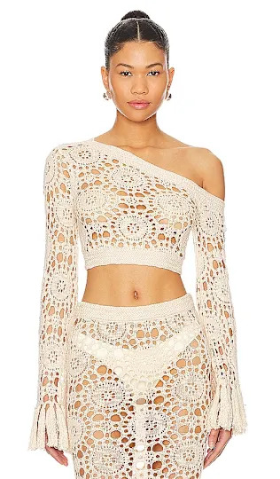 Luanne Cold Shoulder Top