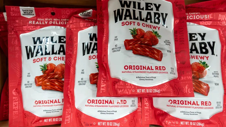 Wiley Wallaby licorice