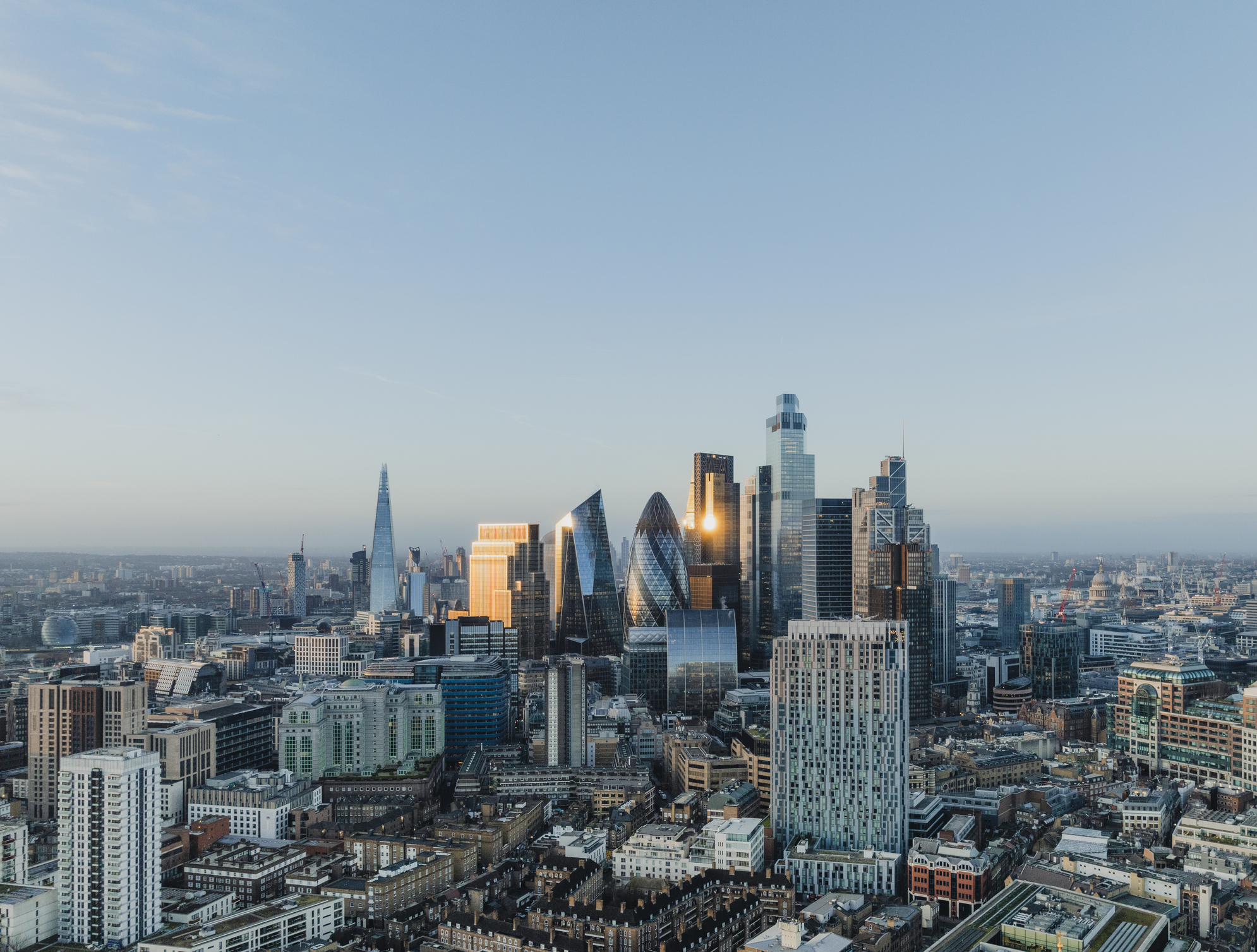 City of London skyline