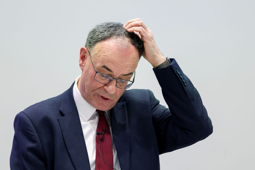 Governor of the Bank of England Andrew Bailey