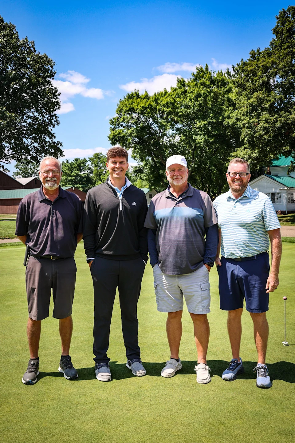 The winning team in the Callaway division of the 2025 Carnation Scramble golf outing included Mike Hain, Tim Heavner, Jaret Majestic and Scott Weekly, which scored 57. The divisions in the outing were named for golf merchandise companies.